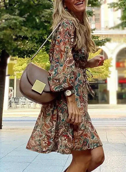 Freya - Colorful Women's Dress for Sunny Days and Casual Outings